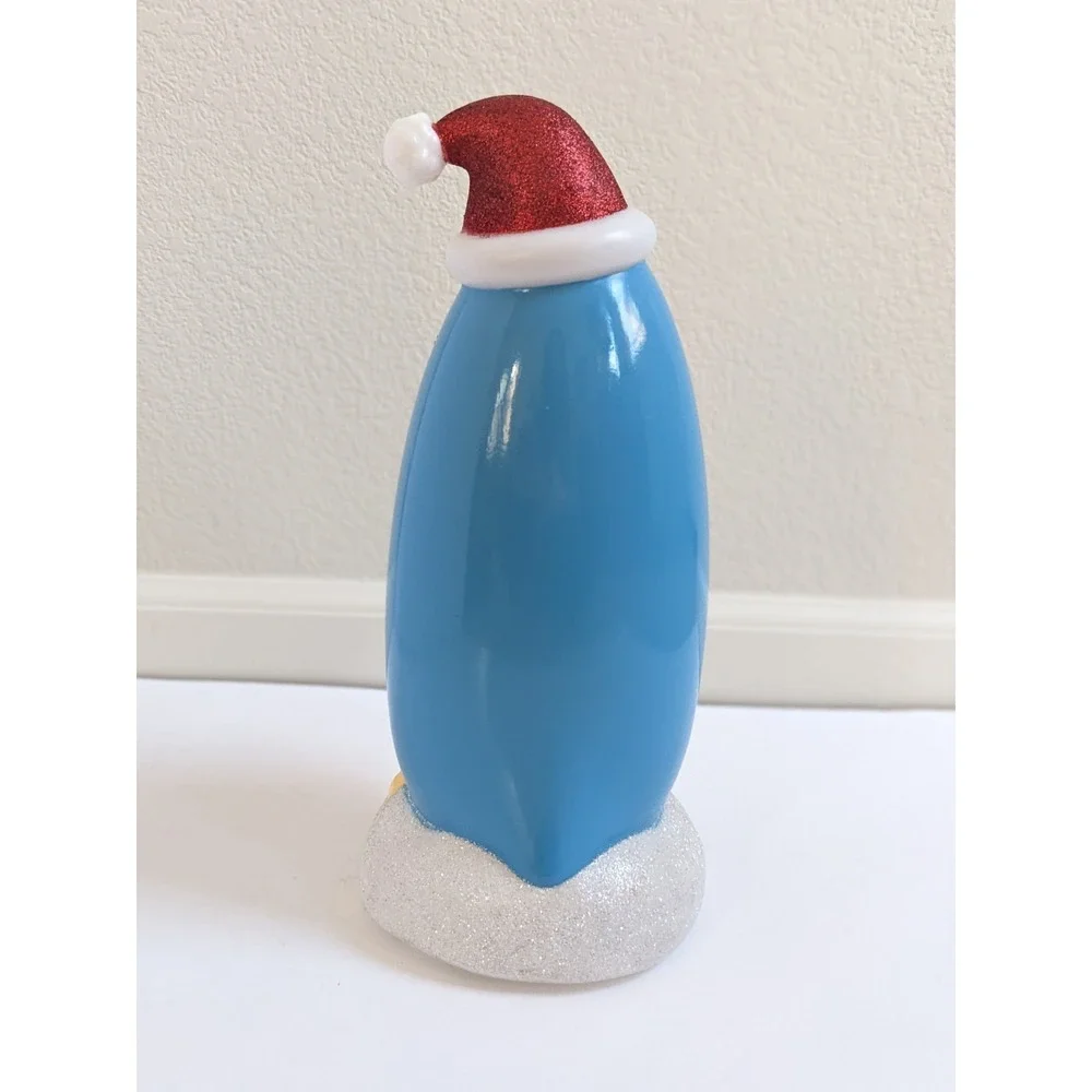 Target Christmas Penguin Blow Mold Style Light Up Tabletop Decoration Blue‎ 13